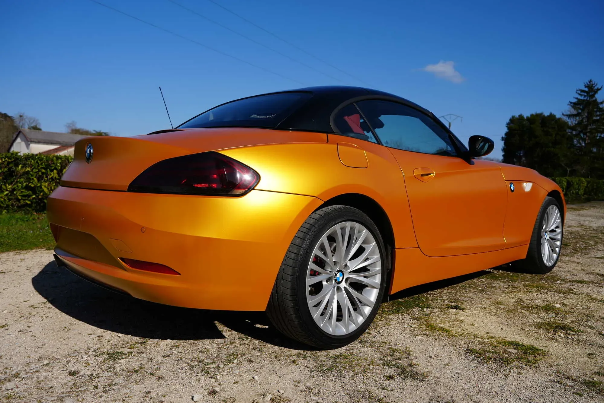 Covering Bmw full z4 avec feux  teintés